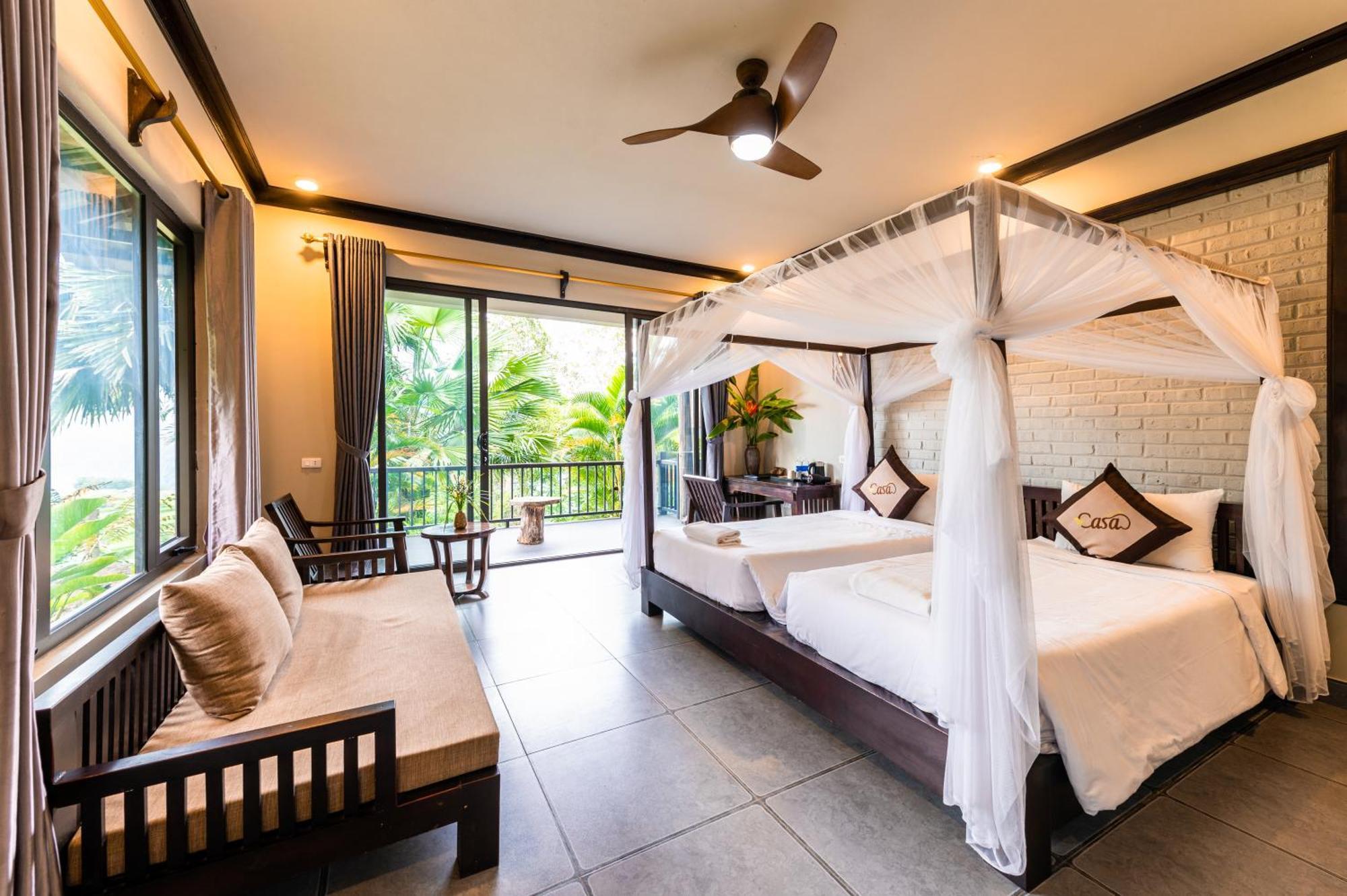 Puluong Casa Resort Huong Ba Thuoc エクステリア 写真